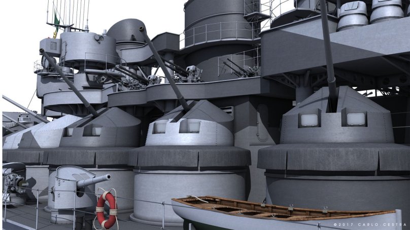 Орудие линкора