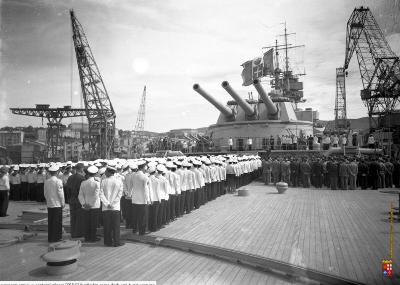 Линкор Рома фото