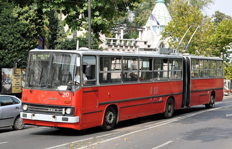 Троллейбус Ikarus 280t