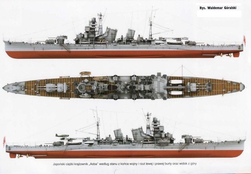 Японский крейсер Аоба