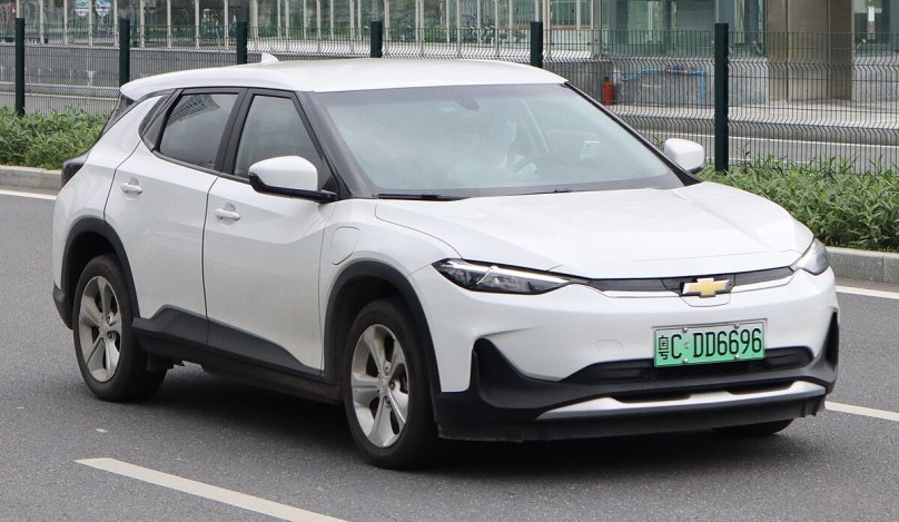 Chevrolet Menlo электромобиль