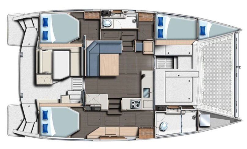 Катамаран Leopard 40