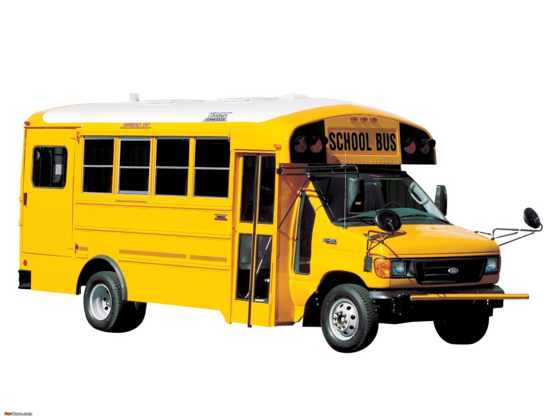 Форд школьный автобус необычный внешний вид