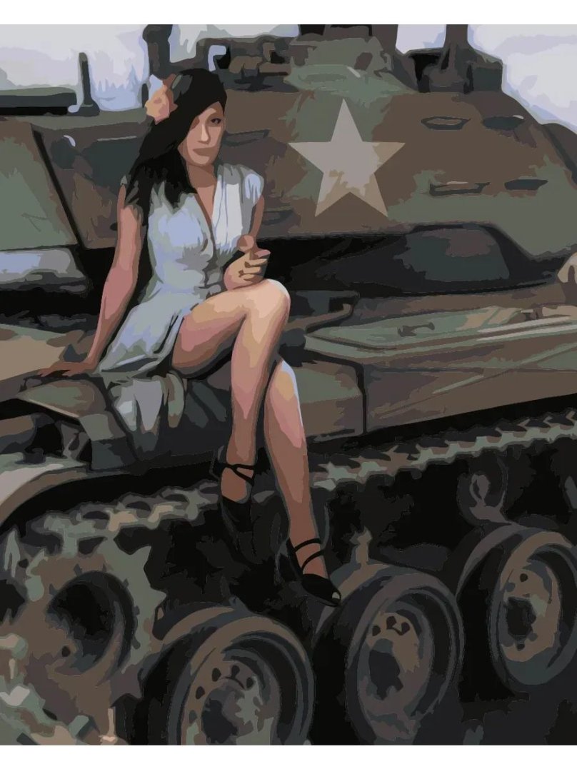 Девушки танкистки танки World of Tanks