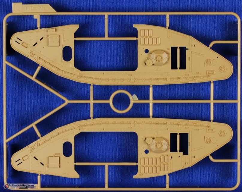 Сборная модель танка Марк 1