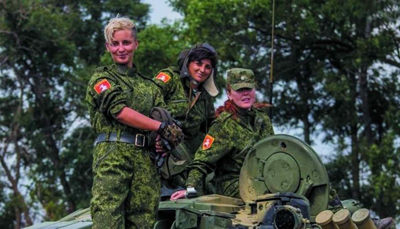 Светлана Дрюк ДНР танкист