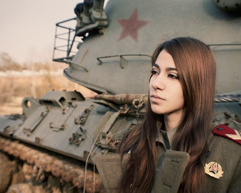 Наталья Бондарь танкистка