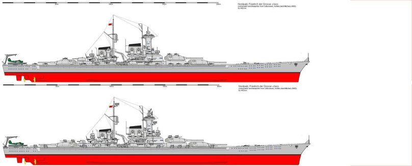 Линкор Фридрих дер Гроссе h39