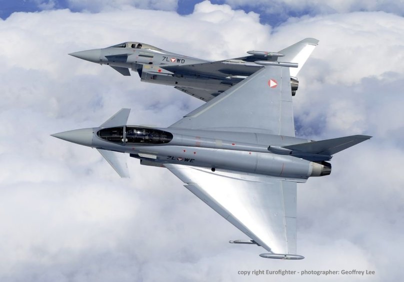 Еврофайтер Тайфун вооружение