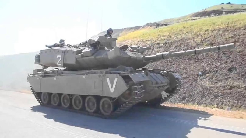 Израильский ракетный танк Pereh