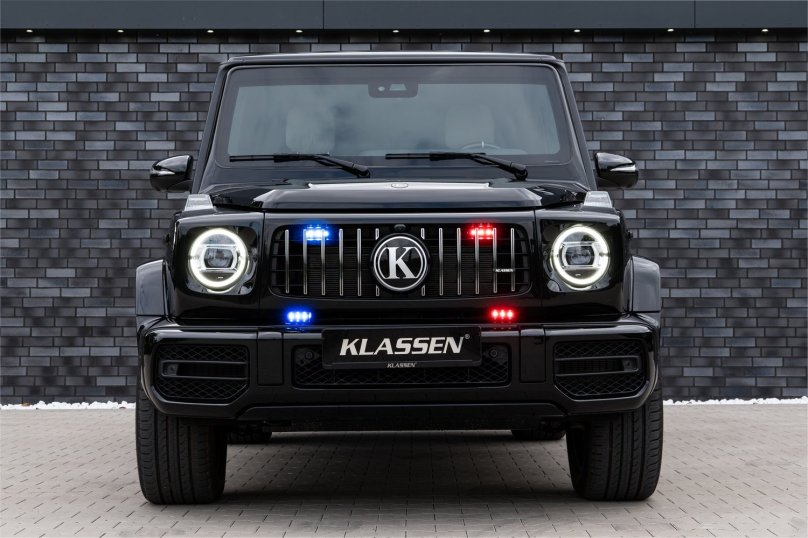 Мерседес Гелендваген спереди