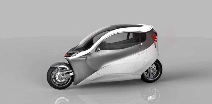 Lit Motors c-1 двухколесный автомобиль