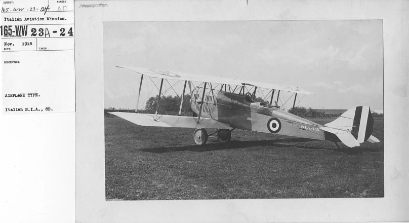 Первые итальянские самолеты