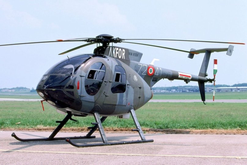 Вертолет Oh-6a Cayuse