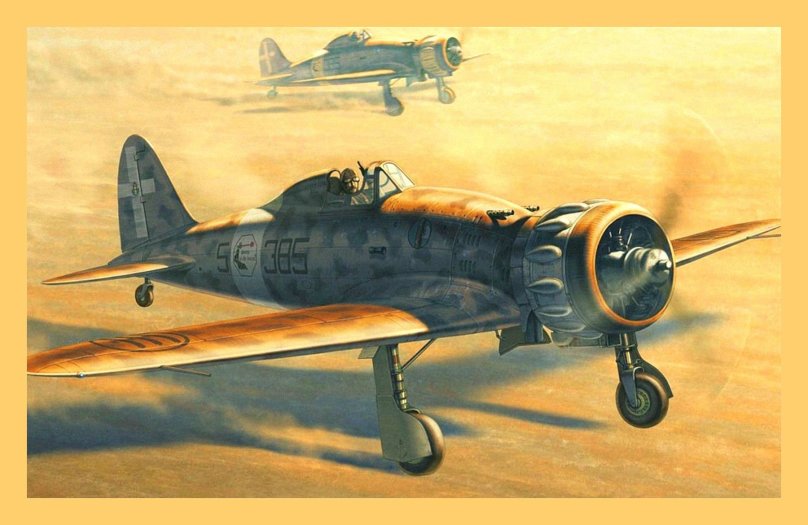 Итальянский истребитель Macchi MC.200