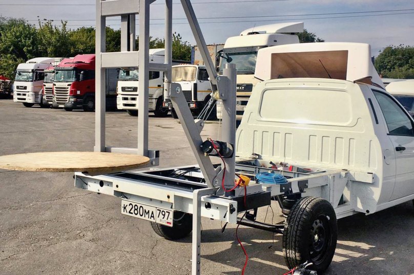 Полурамная машина