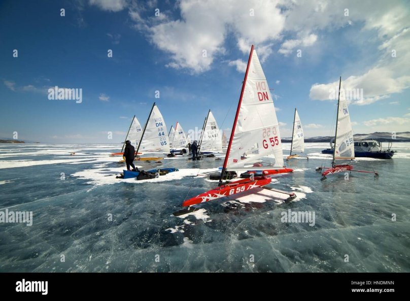 Буер на Байкале