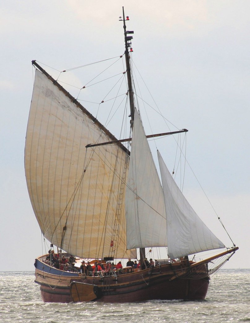 Трехмачтовый Галиот