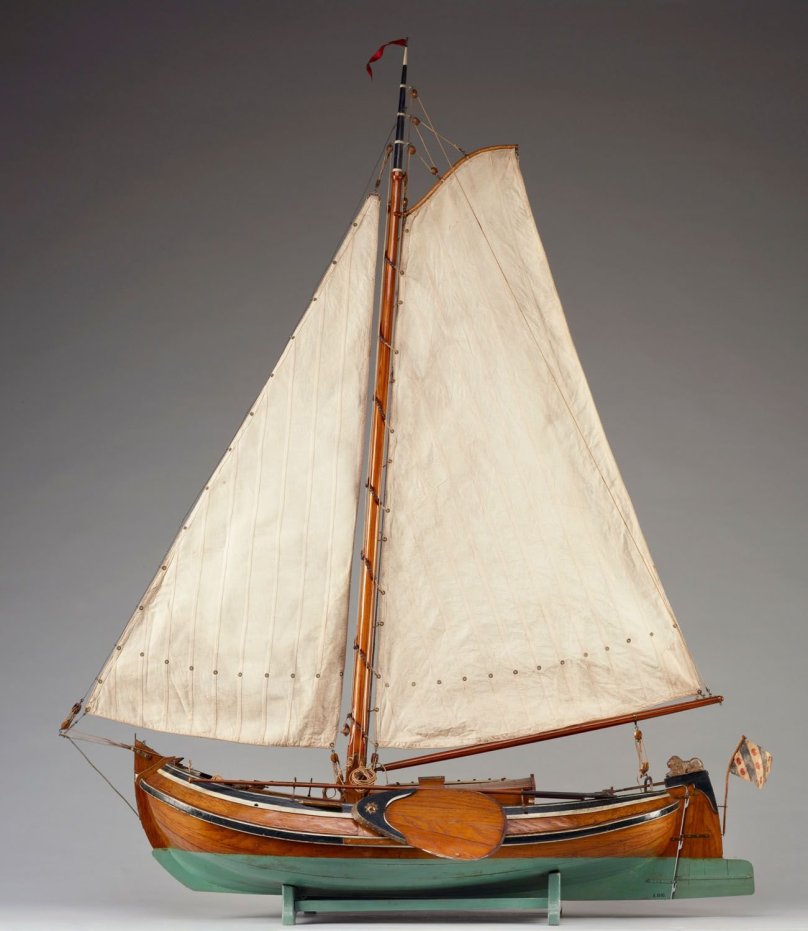 Яхта буер 18 века