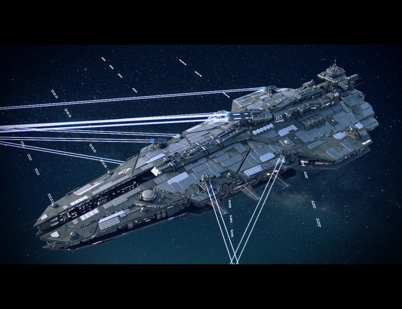 Космический линкор Андромеда флагман