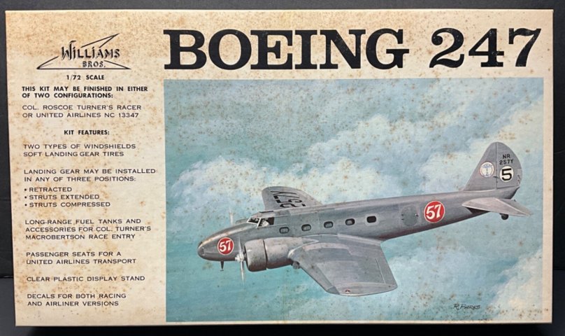 Model 1/72 Boeing -247