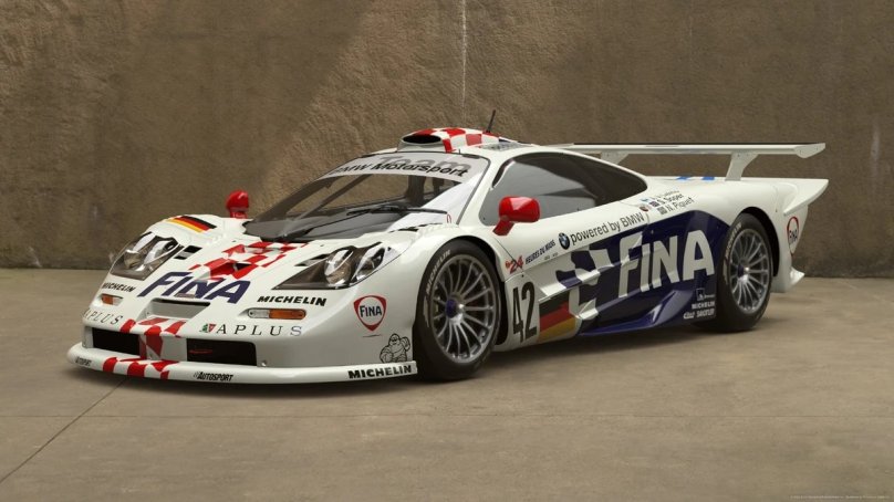 BMW MCLAREN f1 GTR Race car '97