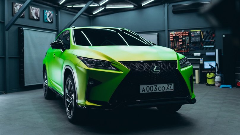 Lexus rx300 зеленый