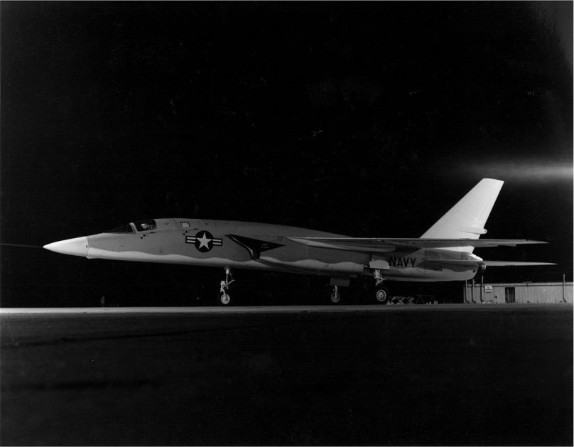 North American a-5 Vigilante расплавился