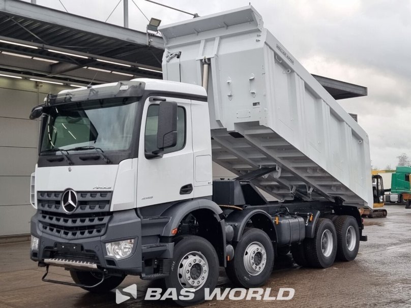 Мерседес самосвал 4145 воздушная система