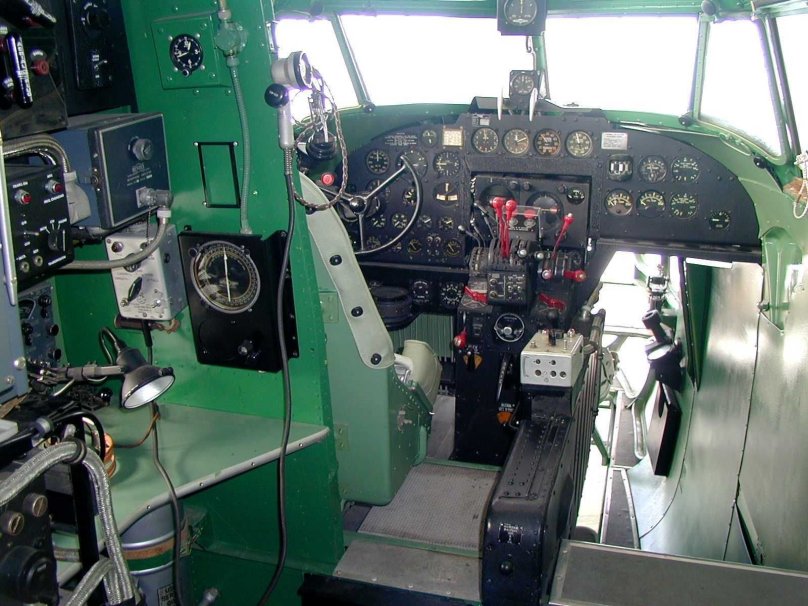 Lockheed u-2 Cockpit