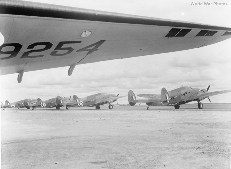 1943 Raf Hudson crash