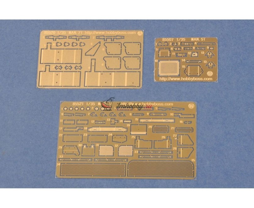 85522 HOBBYBOSS 1/35 немецкий грузовик LKW 7t mil gl