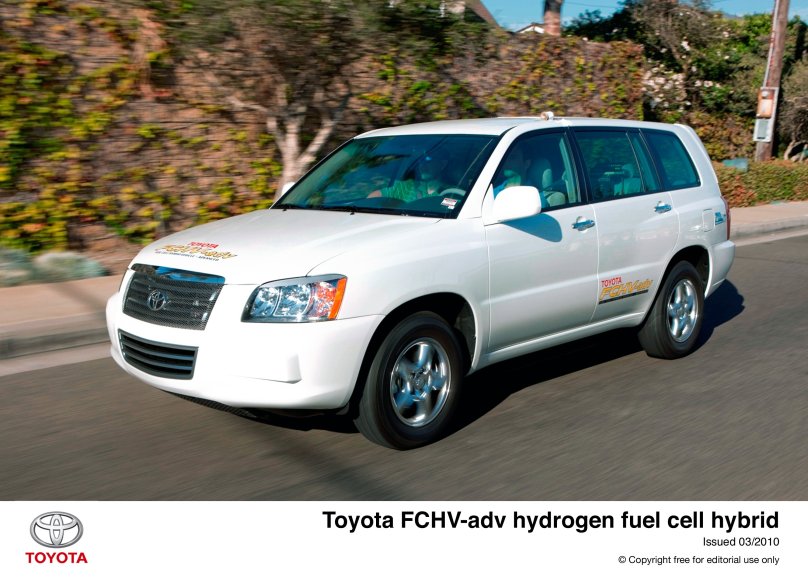 Toyota — модель Toyota Highlander FCHV;