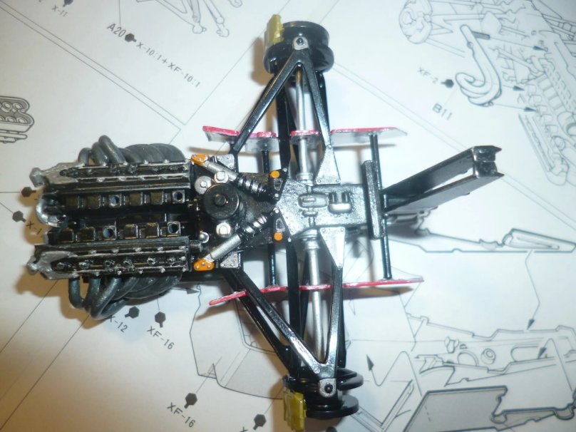 Задняя подвеска Феррари