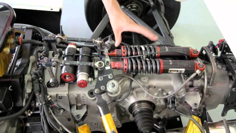 Подвеска болидов ф1