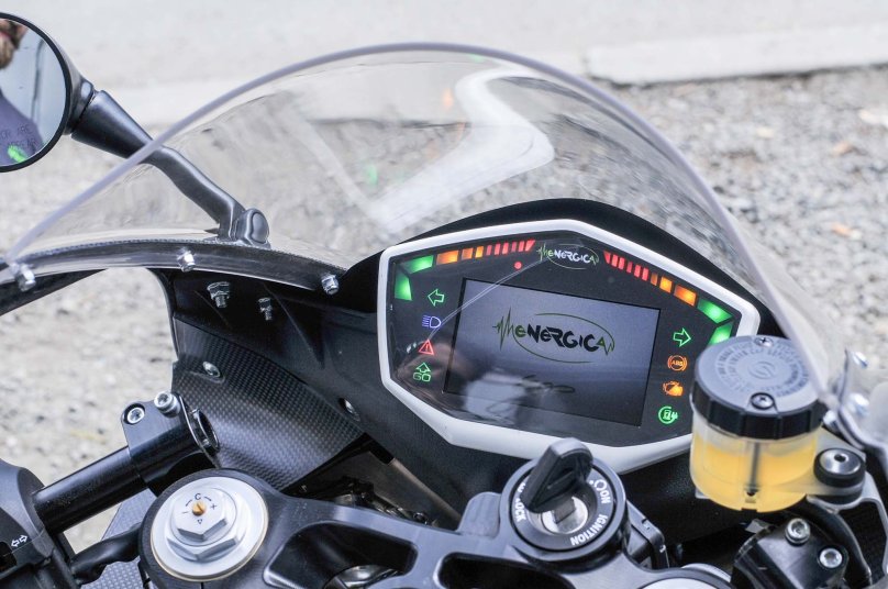 Электроцикл Кавасаки фото