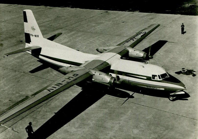 Fokker f27 Friendship draw