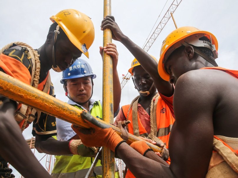 Китайские строители