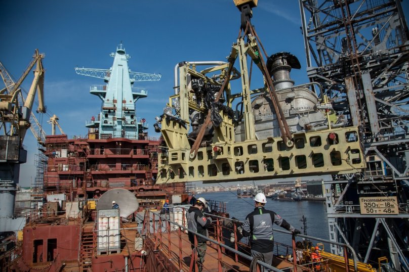 Турбина ледокола Арктика