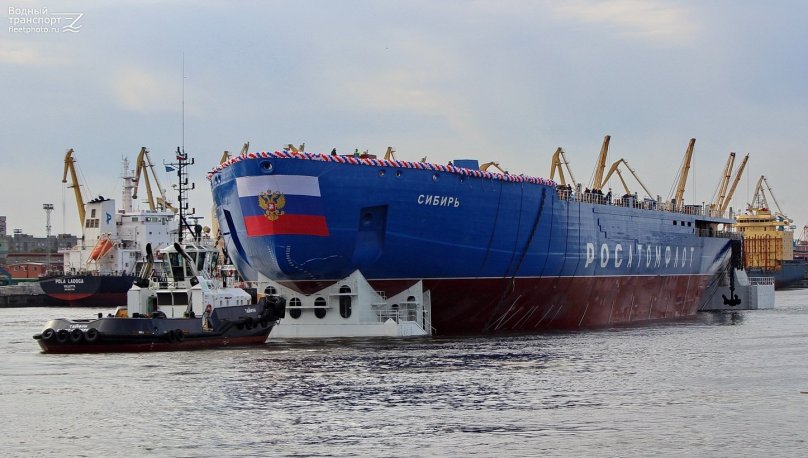 Ледокол Сибирь 1977