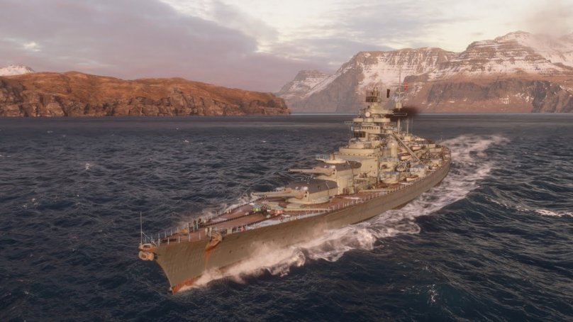 Бисмарк World of Warships