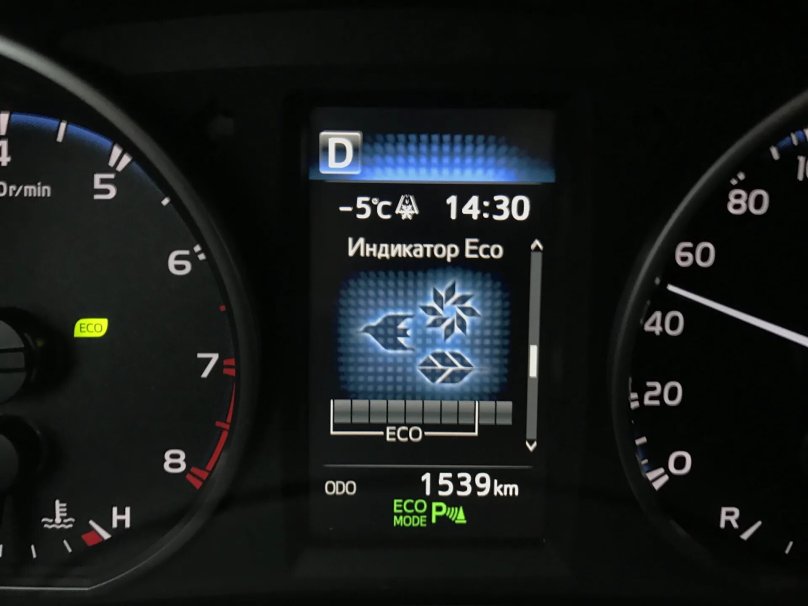 Toyota индикатор Eco