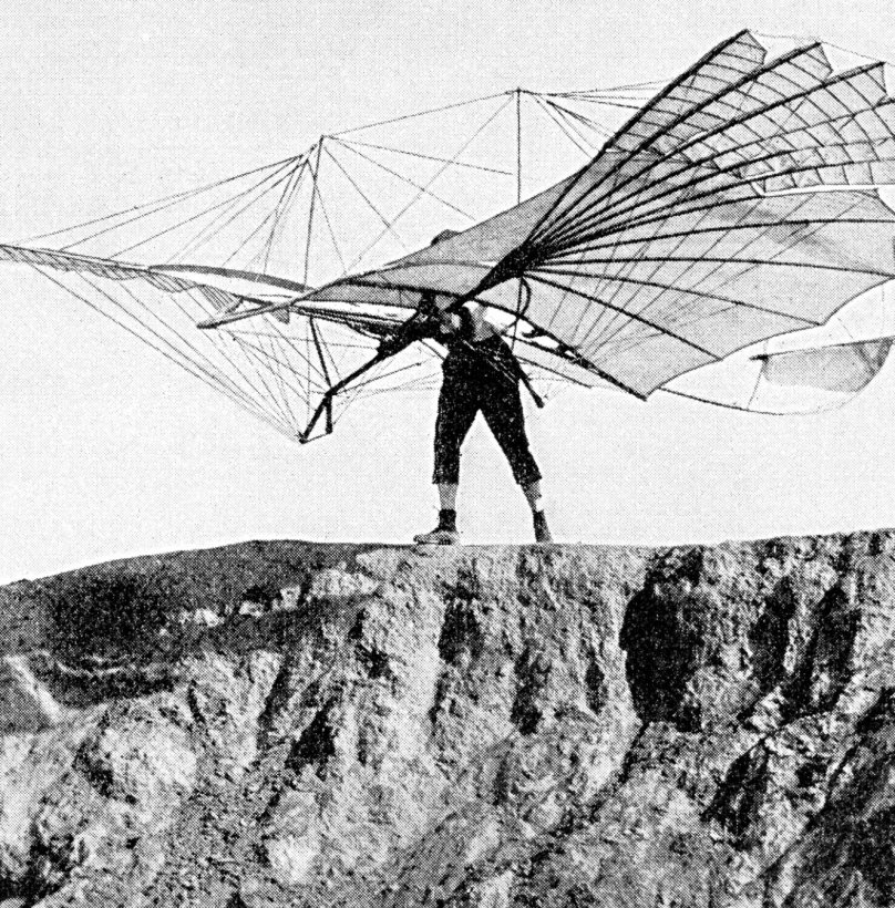 Летательные аппараты Отто Лилиенталя