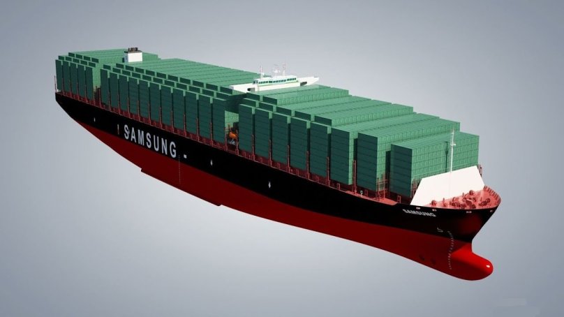 Контейнеровоз самсунг