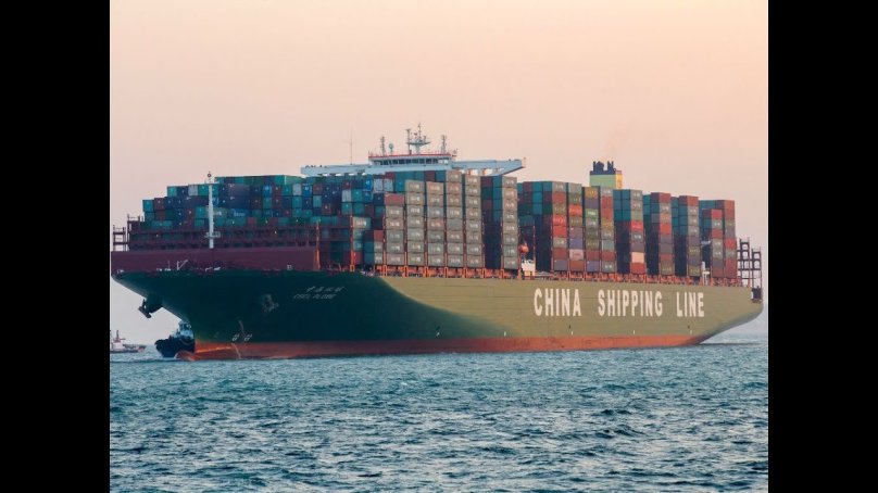 Самый большой контейнеровоз