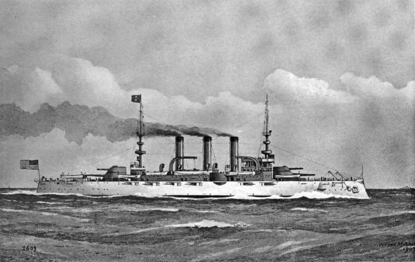 Schorpioen — Brassey's Naval Annual 1887