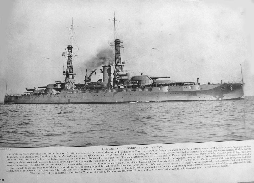 USS Arizona BB-39
