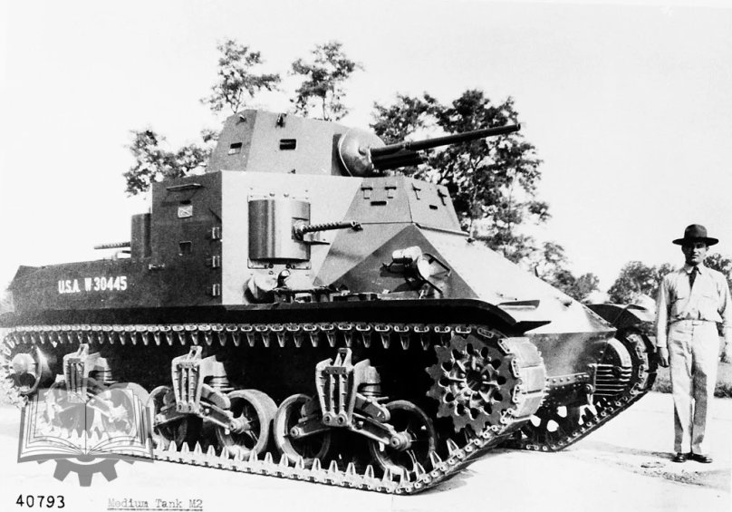 М2а1 танк второй мировой