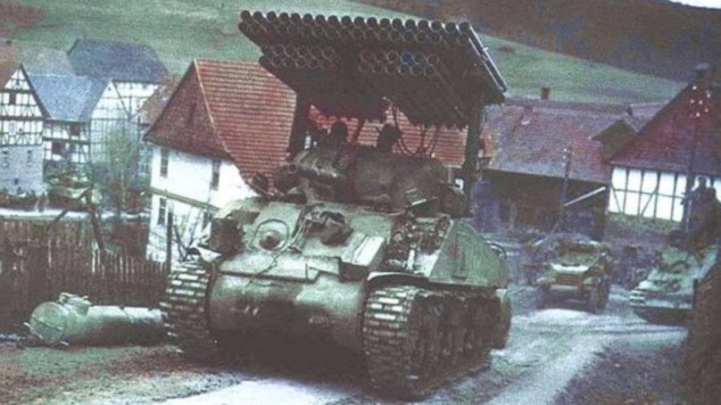 Танк Шерман времен 2 мировой войны
