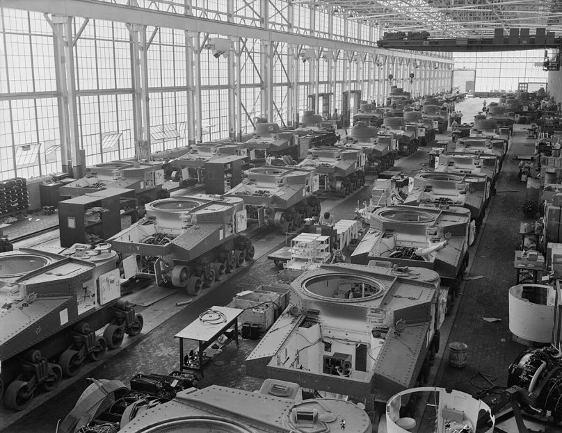 Танковый завод 1941 Germany